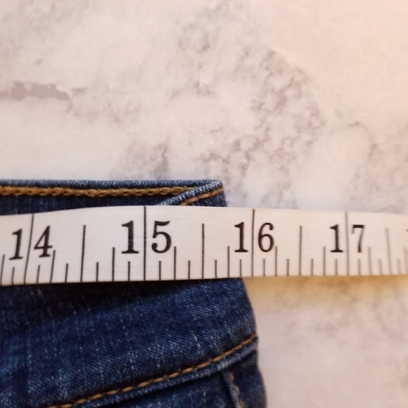 TOMMY Girl Y2K 13 denim capris Americana  Patches - Picture 6 of 11